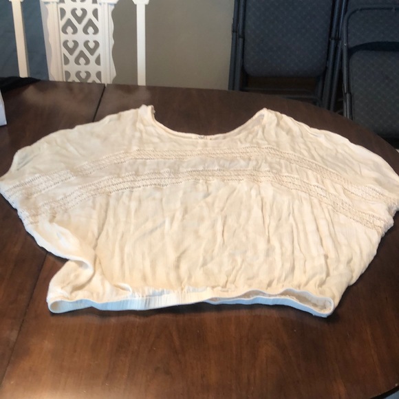 Cream crocheted top - Picture 1 of 5